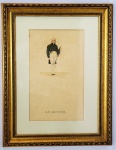 JEAN BAPTISTE DEBRET (1768 -1848) - "VOYAGE PITTORESQUE ET HISTORIQUE AU BRESIL" - VOLUME III - Lâmina 75 - 'HABIT DE COUR' - LITOGRAVURA AQUARELADA  ASSINADA NO C.I.D.  COMPÕES A COLETÂNEA DE GRAVURAS REALIZADAS EM PARIS EM 1831, A PARTIR DAS AQUARELAS FEITAS POR DEBRET DURANTE SUA VIAGEM PELO BRASIL PARA REGISTRO DE ELEMENTOS DA FAUNA, FLORA, HÁBITOS E COSTUMES. A OBRA VOYAGE PITTORESQUE ET HISTORIQUE AU BRÉSIL, DE JEAN BAPTISTE DEBRET, É UMA OBRA SINGULAR PRODUZIDA EM TRÊS VOLUMES QUE CONTEMPLAM PARTE DO PERÍODO JOANINO ATÉ O FIM DO PRIMEIRO REINADO. FRANÇA, SEC. XIX.  43 X 24 CM DIMENSÃO DA GRAVURA