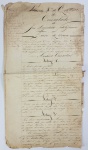DONA MARIA II - PLANO DE INSTALAÇÃO DO CONSULADO PORTUGUES EM HAVRE NA FRANÇA ENDEREÇADA AO MARQUES  DE PALMELA, PEDRO DE SOUZA E HOLSTEN, SECRETARIO DE ESTADO DOS NEGOCIOS ESTRANGEIROS.. EXCERTOS DO TEXTO: PLANO DE ORGANIÇAÇÃO DO CONSULADO DE SUA MAGESTADE FIDELISSIMA NO HAVREDE FRANÇA. APRESENTADO PELO CONSUL JOAQUIM PEDRO CARDOSO GIRALDES PARA SER LEVADO AO CONHECIMENTO DO EXMO MARQUES DE PALMELLA SECRETARIO DO ESTADO DOS NEGOCIOS ESTRANGEIROS ENVIADO ESPECIAL PLENIPOTENCIARIO ASSINA O CONSUL JOAQUIM PEDRO CARDOSO GIRALDES. LOGO APÓS A DERROTA MIGUELISTA EM 1833 O GOVERNO DE SUA MAGESTADE DONA MARIA II TRATOU DE ORGANIZAR-SE. A ESTABILIZAÇAO DAS RELAÇOES DIPLOMÁTICA FOI UM DOS PRIMEIROS PASSOS E A REORGANIZAÇÃO DO CONSULADO DE HAVRE PELO CONSUL JOAQUIM PEDRO CARDOSO GIRALDES FOI APRESENTADA ASSIM COMO A DOS OUTROS CONSULADOS E EMBAIXADAS. FRANÇA, 1833