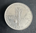 Mexico - ESTADIO ASTECA COPA DO MUNDO DE 1970 - PRATA - 12,38 Gr 31mm