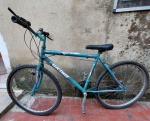 Bicicleta Wendy AZUL  Aro 26 RODA DIANTEIRA EMPENADA DESGASTES TEMPO VER FOTOS SEM GARANTIA