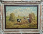 Anita Malfatti, paisagem, óleo sobre tela, 45 X 55 cm, assinado no canto inferior esquerdo, obra com