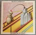 Lp Black Sabbath Technical ecstasy, capa simples, ano 1984, capa e disco vg+++
