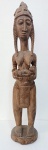 Escultura Dyonyeni, feita de madeira pela tribo Bambara do Mali, é um artista cultural rico em simbo