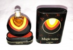 Lancôme Paris- Magie Noir- Gracioso vidro de perfume francês para coleção no estojo original.