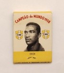 Caixa de Fósforo. Campeão do Mundo. 1958. Didi. Raríssimo. Homenagem Guanabara.