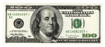 100 Dolares Reposição - Nova York P-503. Série 1996 - AB Estados Unidos - MBC/SOB - Benjamim Frankli