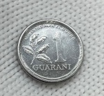 Paraguai - ##FAO## Moeda de 1 Guarani 1984 Flor de Cunho - Alimentos para o Mundo - Paraguay - America - Lance Livre