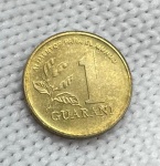 Paraguai - ##FAO## Moeda de 1 Guarani 1993 Flor de Cunho - Alimentos para o Mundo - Paraguay - America - Lance Livre