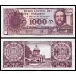 Paraguai - P-221 - Cédula de 1000 Guaranies 2002 Flor de Estampa -Solano Lopez - Comemorativa - Paraguay - América