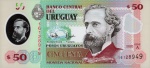 Uruguai - P-102a - Cédula de 50 Pesos 2020 Polímero Flor de Estampa - Uruguay - América