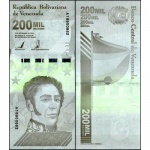 Venezuela - P-112a.1 - Cédula de 200 Mil Bolivares Soberano 2020 Flor de Estampa - América