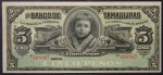 Cédula do México - 5 Pesos - 1902 - SOB - TAMAULIPAS - MÉXICO REVOLUCIONÁRIO