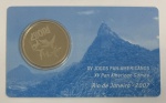 Moeda Comemorativa - 2 Reais - Cupro Nìquel - Jogos Panamericanos - Ano 2007 - Catálogo Marca R$400,