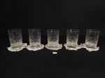 lote 5 copos modelos diferentes Aperitivo e  acompanha 5 porta copos em croche mede 9 cm x 6 cm