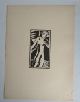 LASAR SEGALL - Extraída da rara publicação limitada a 200 exemplares publicada pelo Conselho Nacional de Cultura. Medida 38x28cm. SEM MOLDURA.