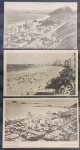 Rio de Janeiro/Copacabana - lote com 03 cartões postais antigos e sem uso.