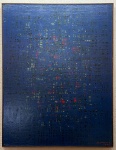 ANTÔNIO BANDEIRA - " Abstrato ", O.S.T., assinado no canto inferior direito e datado em 1959
