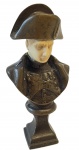 MILITARIA - Busto de marfim com bronze Napoleão bonaparte / Guerra / séc XIX