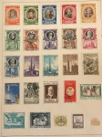 Folha com selos