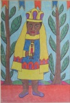 Gerson , Santo, tec mista ,1979, 49x34 cm  emoldurada