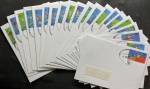 (9474) - Série Completa de EPDs Olimpíadas Rio 2016 - Total 20 Envelopes, com carimbo da Agência fil