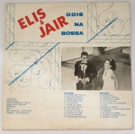 Disco de Vinil. Elis & Jair. Dois na Bossa. 1990. Laser-843 005 1. Capa VG+; Mídia VG+