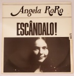 Disco de Vinil. Angela Ro Ro. Escândalo. 1981.Polydor-2451 180. Capa VG; Encarte VG e Mídia VG ++
