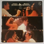 Disco de Vinil.Chico Buarque & Maria Bethânia.1975.Capa G; Encarte VG; Mídia VG++