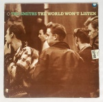 Disco de Vinil. The Smiths. The world won`t listen. 1987.Rough Trade- 670.0007.Capa VG+; Mídia NM or M
