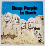 Disco de Vinil.Deep Purple in Rock.Ano Desconhecido.Harvest-31C 064 91442 D.Capa Gatefold VG; Mídia VG+
