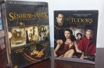 DVD: BOX SENHOR DOS ANEIS TRIPLO / TUDORS A SEGUNDA TEMPORADA COMPLETA COM 3 DVDs