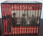 DVD: BOX COMPLETO: HISTÓRIA VIVA **  DVDs EM BOM ESTADO COM 18 DVDs EM ÓTIMO ESTADO