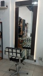 CD2-Espelho bancada de parede para salão de Beleza Haisan 1.90/90 semi novo