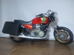 Linda Miniatura Réplica em metal de Moto Yamaha XS -1100 - Escala: 1/6- Tamanho: 39cm Marca: Guiloy- Made in Spain