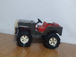 Antiga Miniatura em metal de Jeep Militar Muito Conservado. Marca: Brinquedos Bandeirantes. Anos 70.
