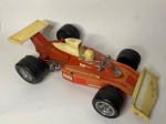 Antigo brinquedo Ferrari Formula 1 Glasslite - Anos 70. Tampa da pilha colada. Item não testado! Pode conter detalhes e marcas de uso e do tempo. (ver fotos).