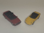 Miniatura - LOTE 2 unid. ESCORT e PUMA 1/32 - Coleção Carros do Brasil. Ideal para customização ou aproveitamento de peças. Ver fotos.