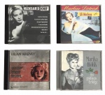 ALEMANHA - Lote contendo 4 raros CDs de cantoras alemãs, importados e ou não, entre elas MARLENE DIETRICH, HILDEGARD KNEF, etc. Acompanha sua capa. Mede 14 x 12cm.