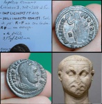 IMPERIO ROMANO PERIODO IMPERADOR LICINIUS I SOLI INVICTO PERIODO 308 A 324  dC  MARAVILHOSA E ESCASS