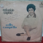 LP CELLY CAMPELLO - ESTUPIDO CUPIDO / AUTOGRAFADO PELA CANTORA NA ÉPOCA / LP ÓTIMO / CAPA PLASTIFICA