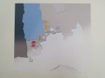 Fukuda, Abstrato, gravura, 25/50, 50x72cm, 2012, sem moldura
