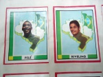 Álbum de figurinhas Brasil Minha Pátria 1970/71 completo COM PELÉ e Cia. Copa de 1970 desgastes que