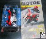 COLECIONISMO - Miniatura de moto MAISTO - MV AGUSTA - Com encarte.