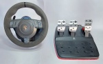 Conservado Conjunto de Simulador de Corrida - VOLANTE PORSCHE 911 GT 2 -  FANATEC - Acompanha os cab
