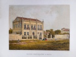 GRAVURA ORIGINAL de autoria de Victor Frond - Bahia - Maison Particulière a Bahia - Paris 1861 - For