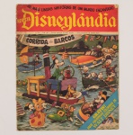 Gibi - Revista Disneylandia - "As Mais Lindas Histórias do Mundo Encantado" - nº 22 de 17/02/1972. Editora Abril. Apresenta sinais de desgastes naturais do tempo.