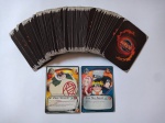 Lote com 70 cards NARUTO importado em inglês cards em muito bom estado conforme as fotos ok