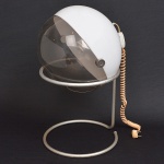 Fabio Lenci(Itália 1935). Luminária de mesa da década de 1970, modelo "Focus", projetada par