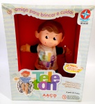 BONECO do TELETON, fabricado pelos Brinquedos Estrela, LACRADO na Caixa Original. Comemorativo da AACD em 1999.