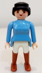 Boneca Playmobil.